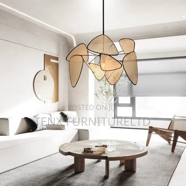 Pendant Light Rattan/ Metal Lighting
