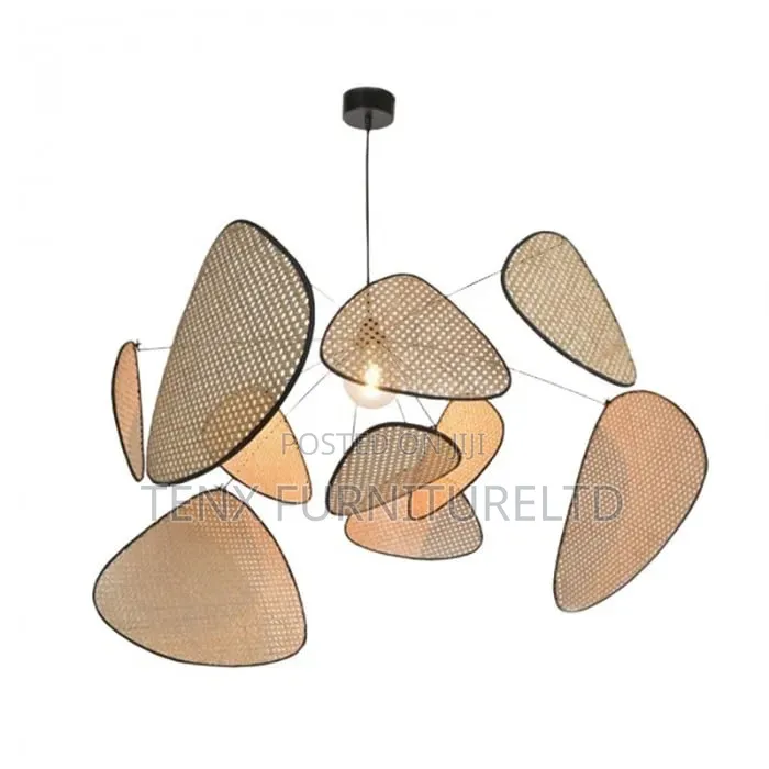 Pendant Light Rattan/ Metal Lighting