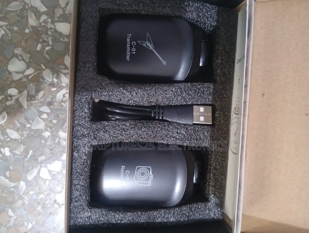 Miwayer Wireless Guitar System Jack Wireless Transmitter
