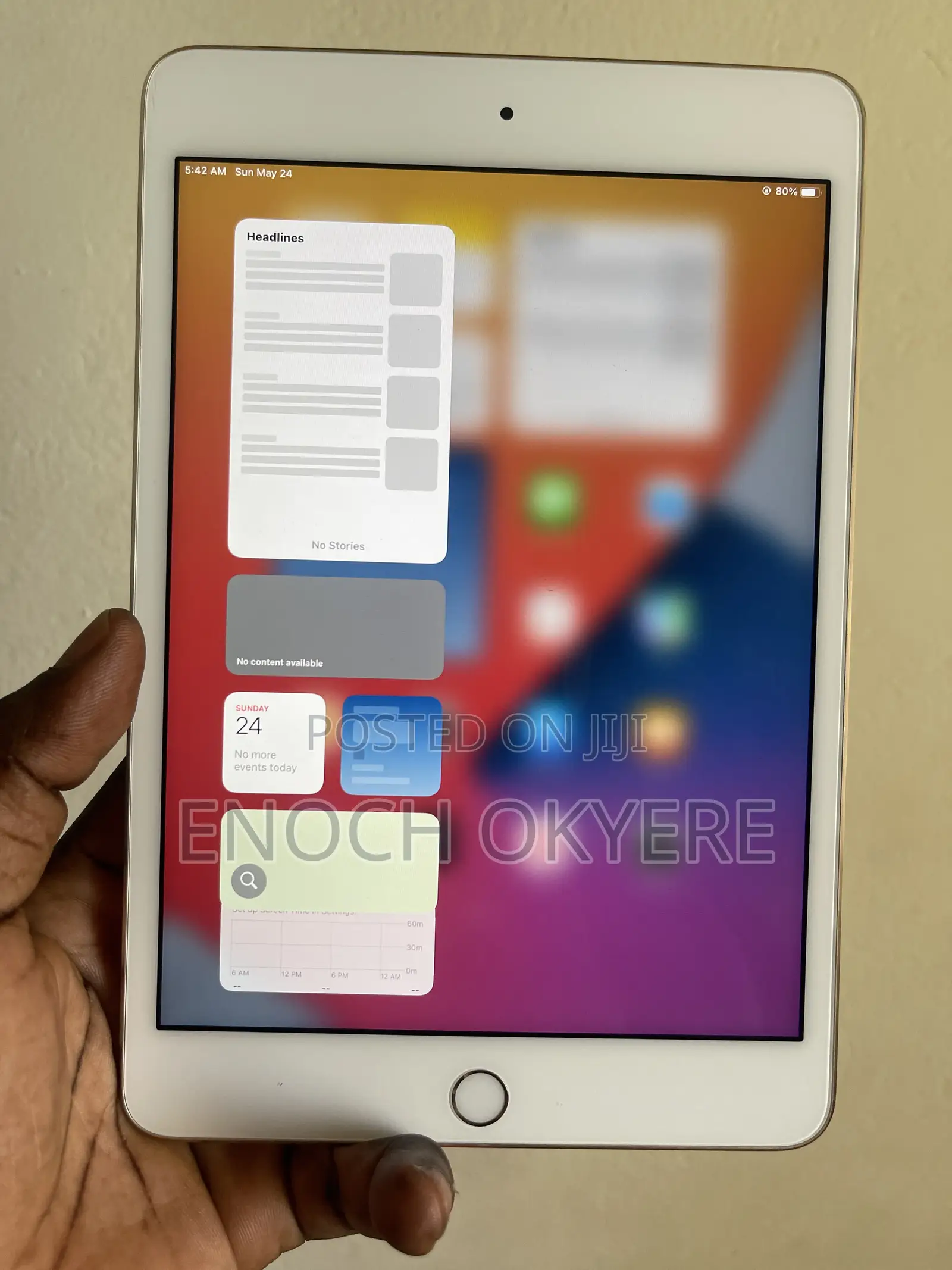 Apple iPad mini 4 64 GB Yellow