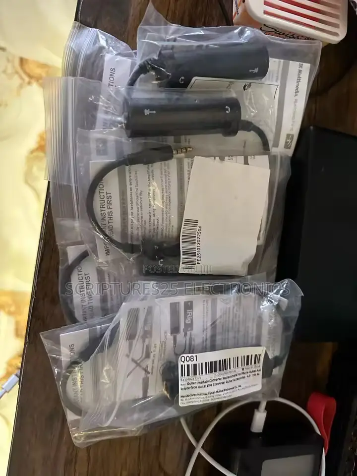 Irig Connect Guitar, Mic or Audio to Phone or Pc