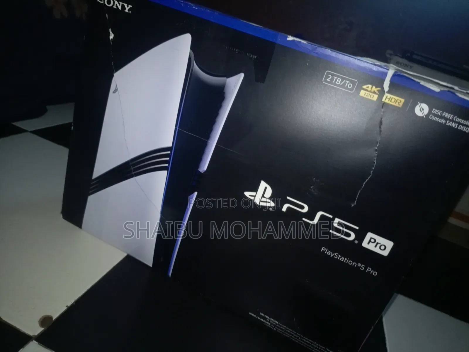 Ps5 Pro in Box (12 Games Installed)
