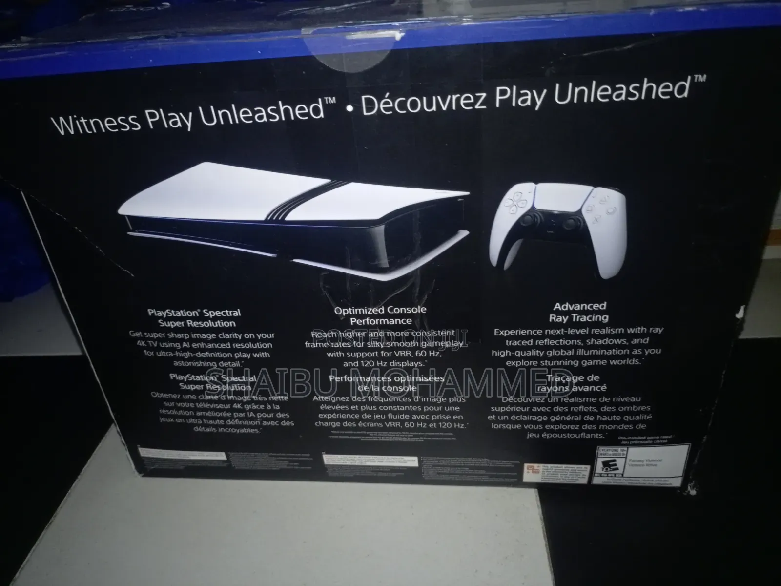 Ps5 Pro in Box (12 Games Installed)