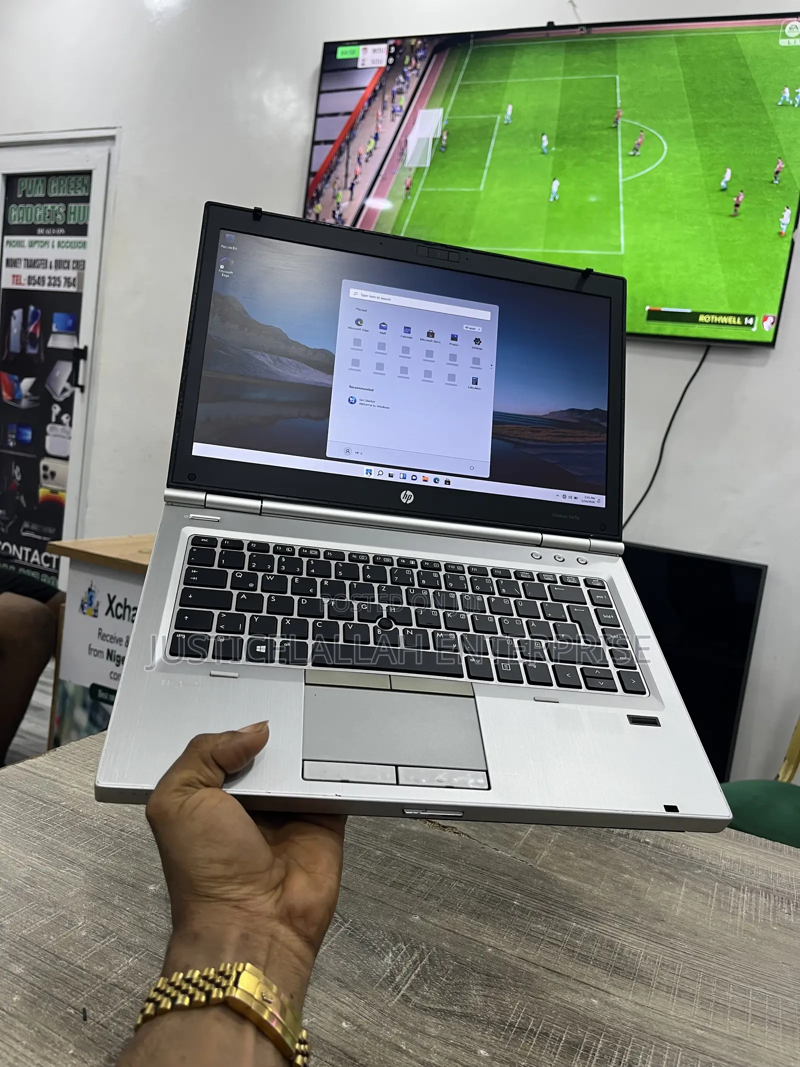 Laptop HP EliteBook 8470P 6GB Intel Core i5 HDD 500GB