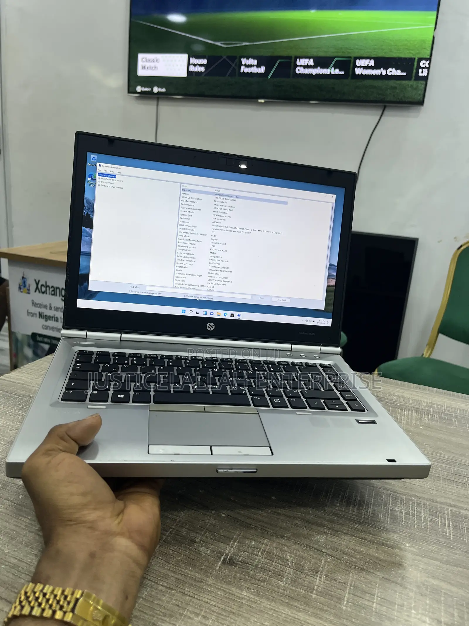 Laptop HP EliteBook 8470P 6GB Intel Core i5 HDD 500GB