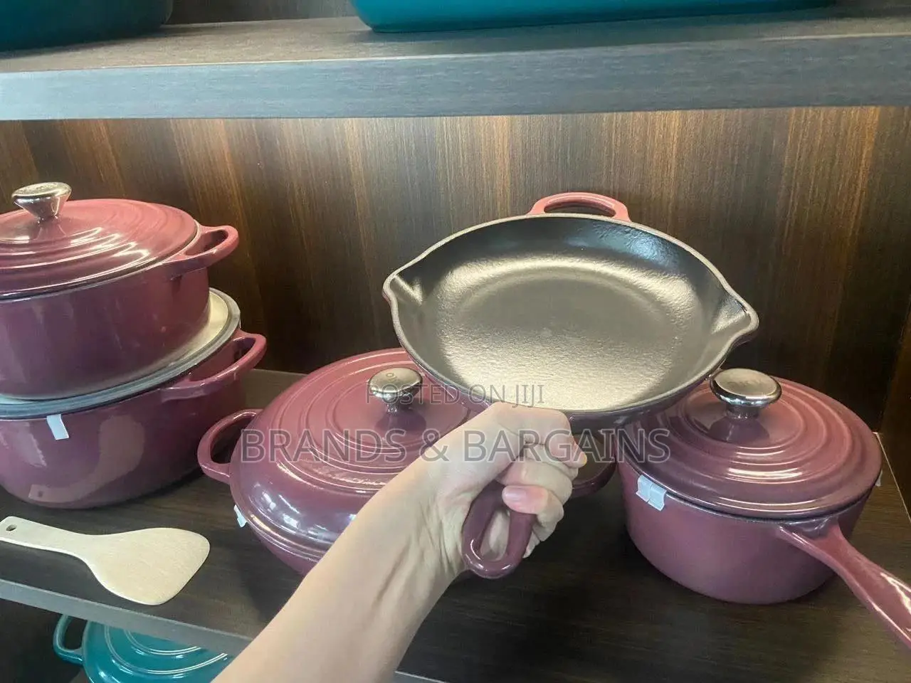 5 Pc Set Cast Iron Cookware