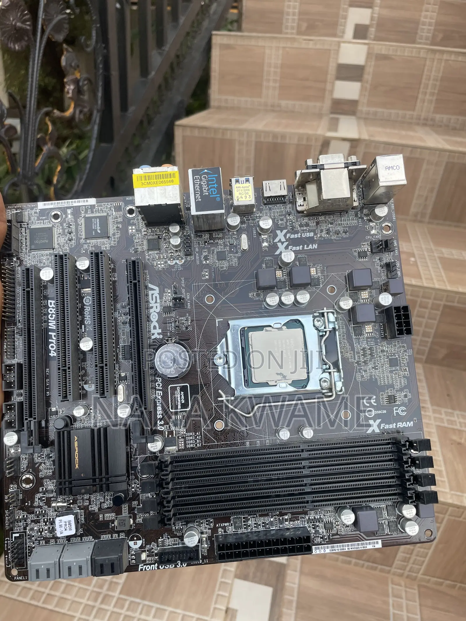 Asrock B85m Pro4 Motherboard With I7 4770 Cpu