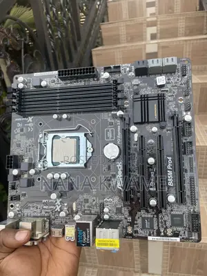Asrock B85m Pro4 Motherboard With I7 4770 Cpu