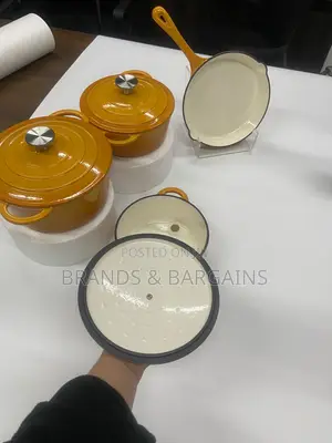 4 Pc Set Cast Iron Cookware