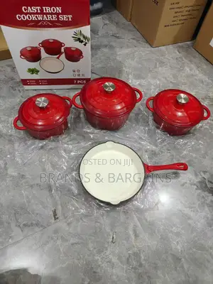 4 Pc Set Cast Iron Cookware