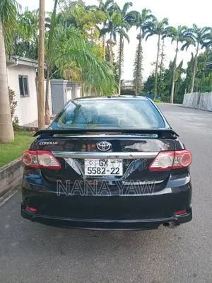 Toyota Corolla S 4dr Sedan (1.8L 4cyl 4A) 2012 Black