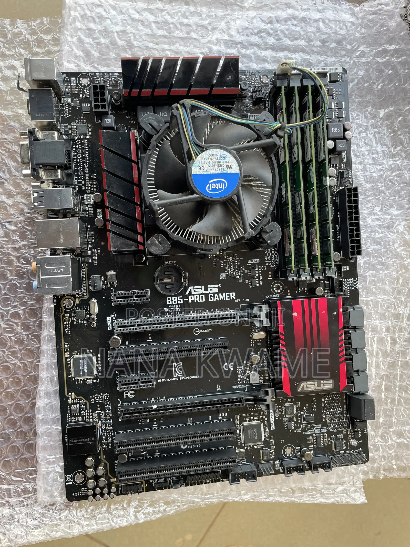 Asus B85 Pro Gamer Motherboard With I7 4790 Cpu