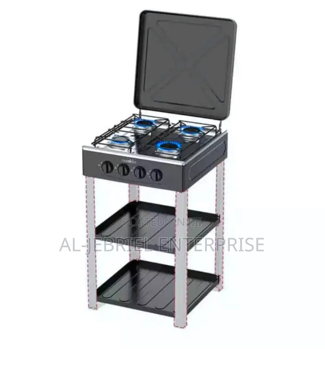 Decakila 4 Buner Gas Stove