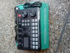 F998 Sound Card Mixer Dj Soundcard Podcast