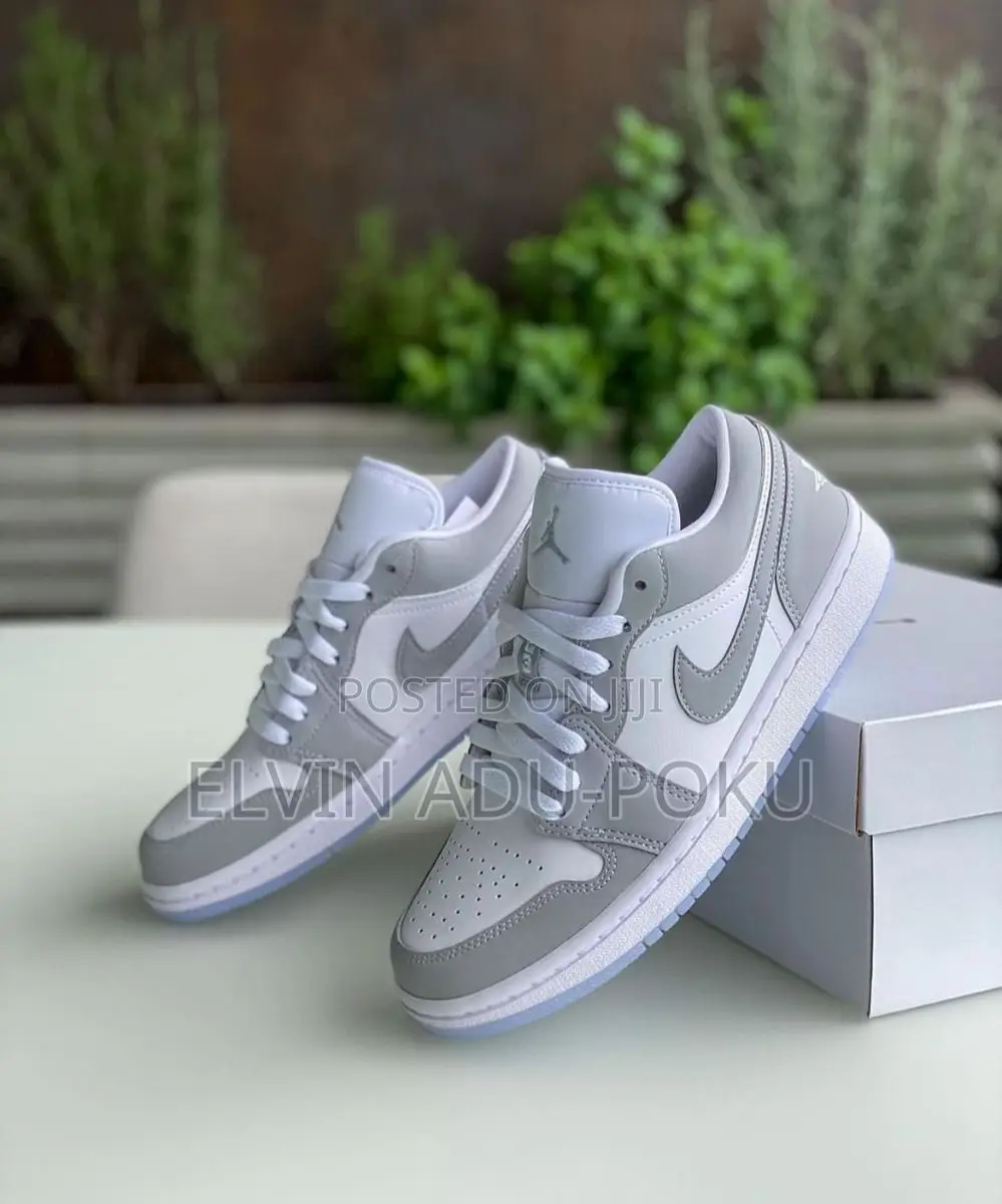 Nike Air Jordan 1 “ White | Wolf Grey “ Sneaker