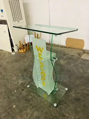 Authentic Glass Pulpit