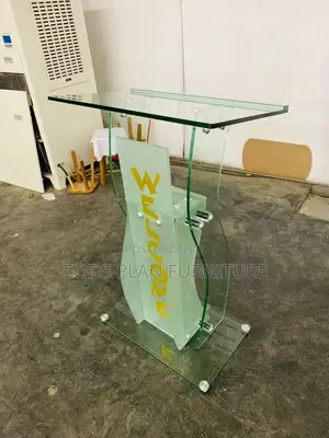 Authentic Glass Pulpit