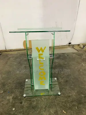 Authentic Glass Pulpit