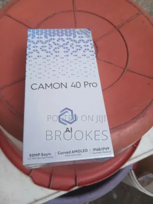 New Tecno Camon 40 Pro 5G 256 GB Black