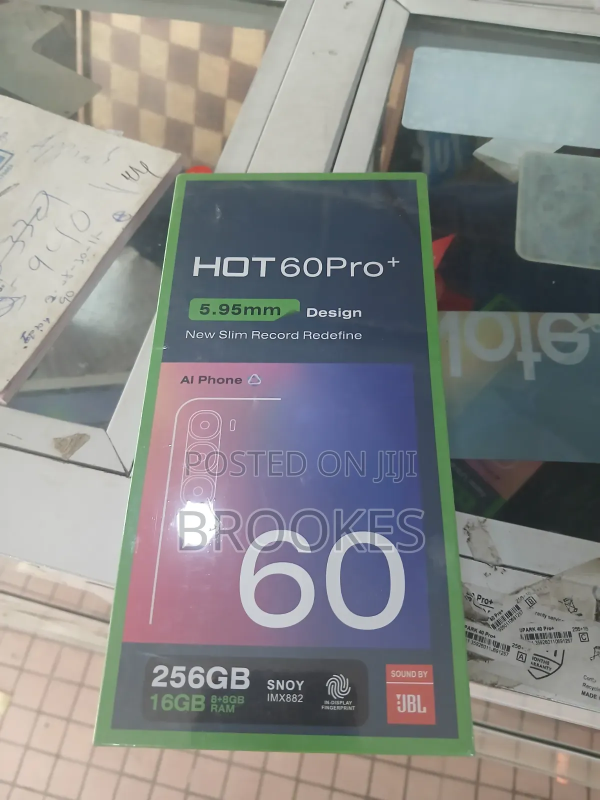 New Infinix Hot 60 Pro+ 256 GB Black