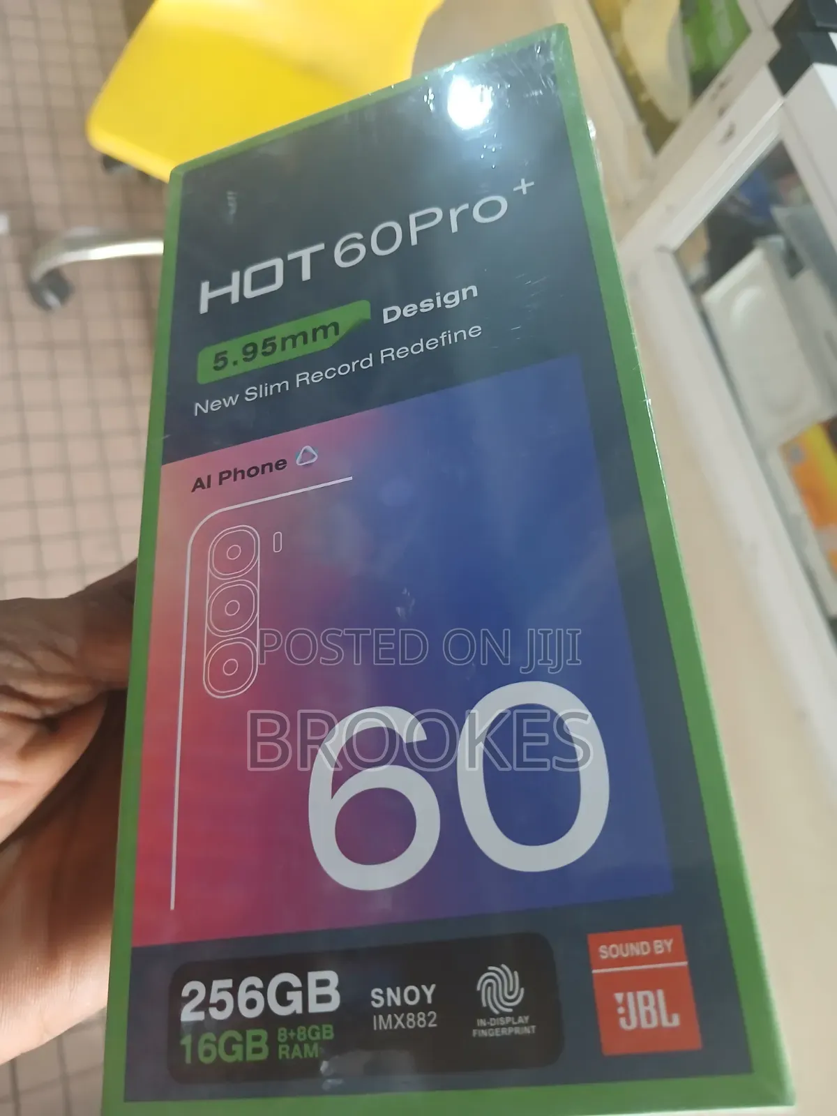 New Infinix Hot 60 Pro+ 256 GB Black