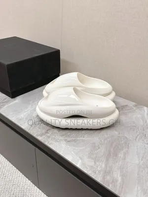 White Eva Double Sole Platform