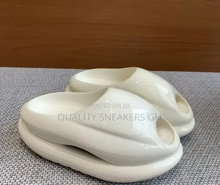 White Eva Double Sole Platform