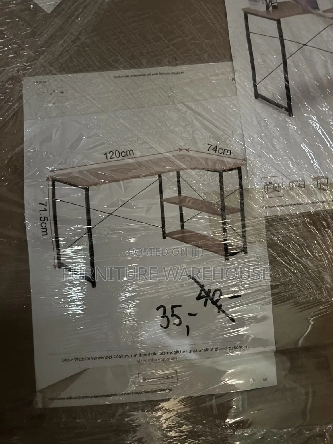 L-Shaped Computer Desk