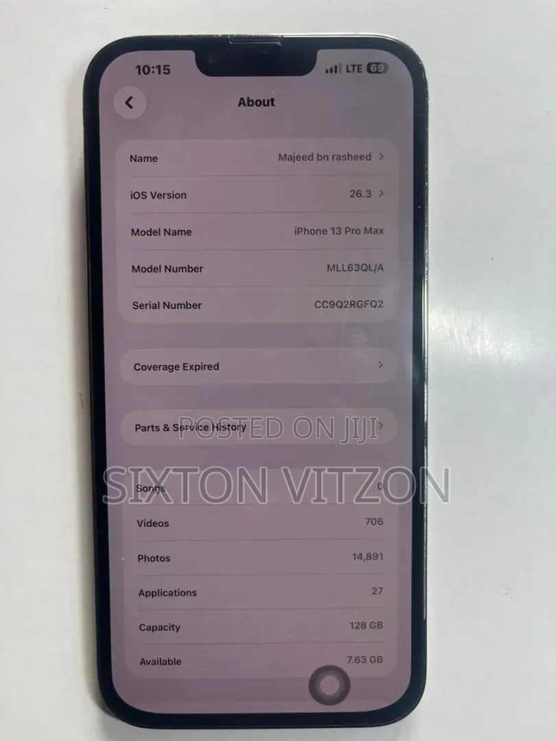 Apple iPhone 13 Pro Max 128 GB Black