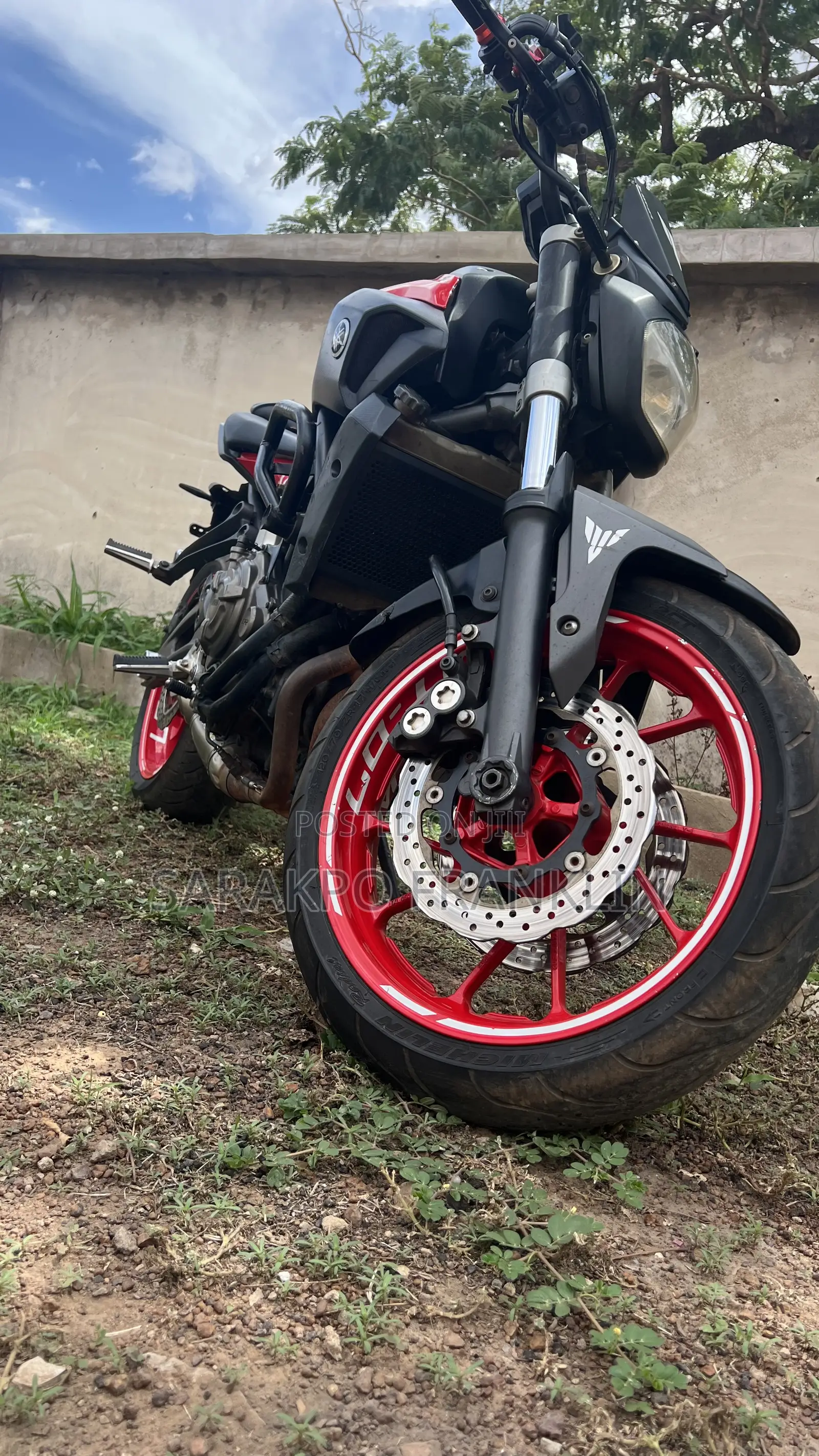Yamaha FZ 2019 Red