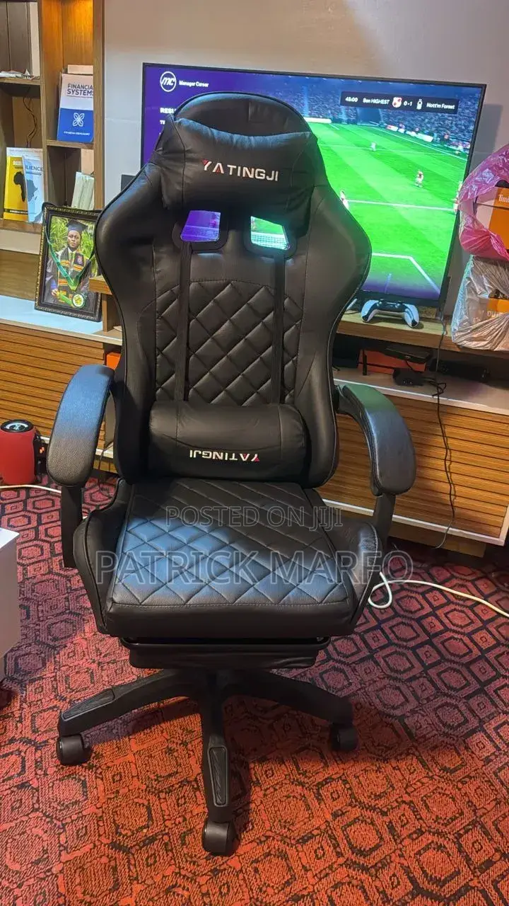 Luxury Ergonomic Office Chair With Footrest