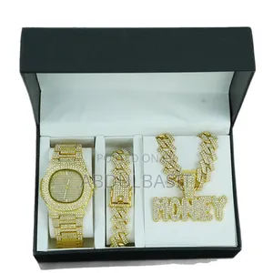 Watch With Hand Bracelet and Chain