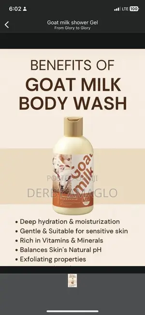 Goat Milk Shower Gel