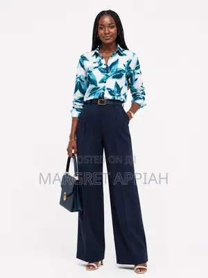 Leaf Pattern Shirt Outfits