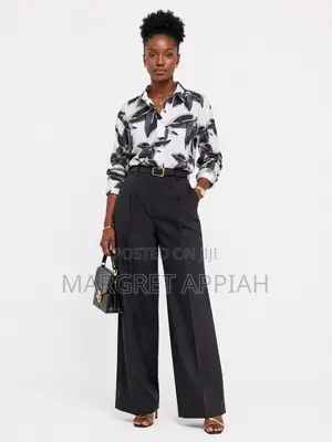 Leaf Pattern Shirt Outfits