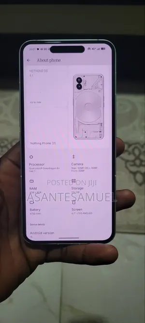 New Nothing Phone 2 256 GB White