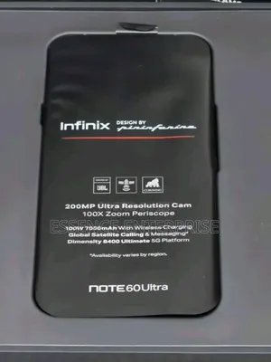 New Infinix Note 60 Pro 256 GB Black