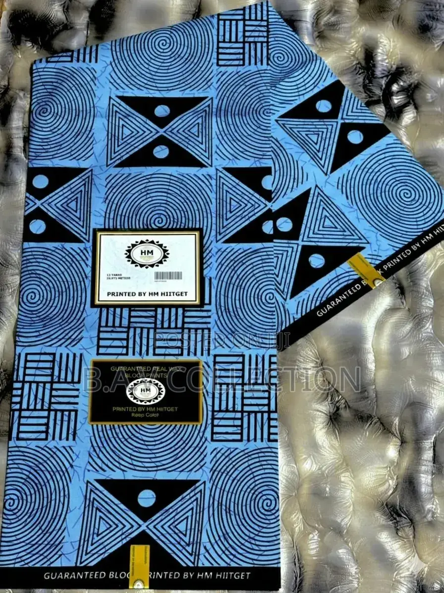 Wax Fabric Ankara Cloth 6 Yards