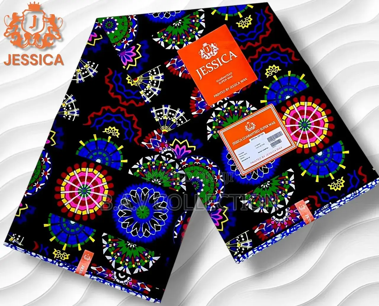 Wax Fabric Ankara Cloth 6 Yards