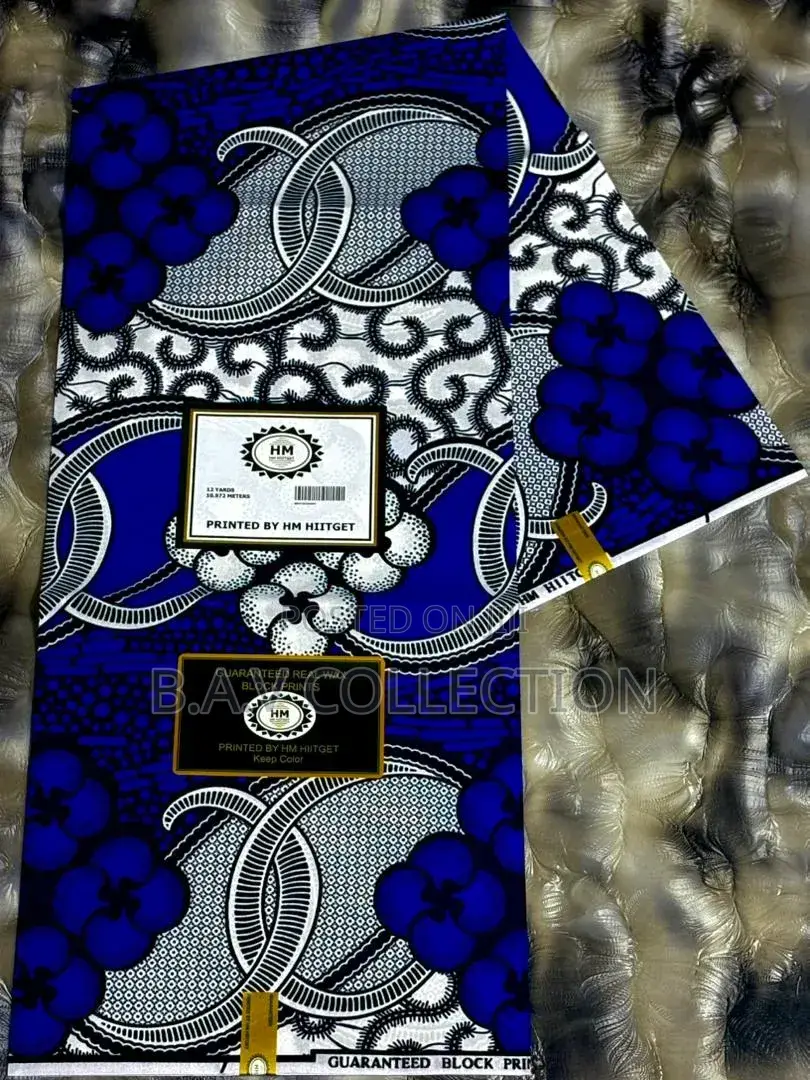 Wax Fabric Ankara Cloth 6 Yards