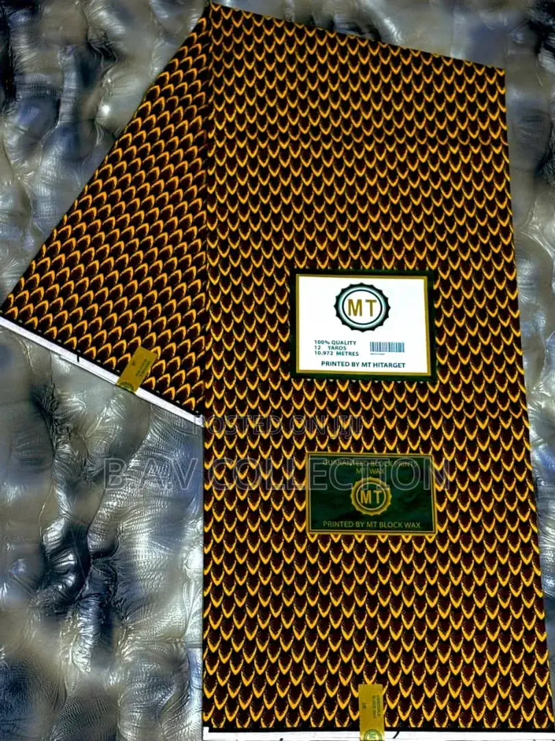 Wax Fabric Ankara Cloth 6 Yards