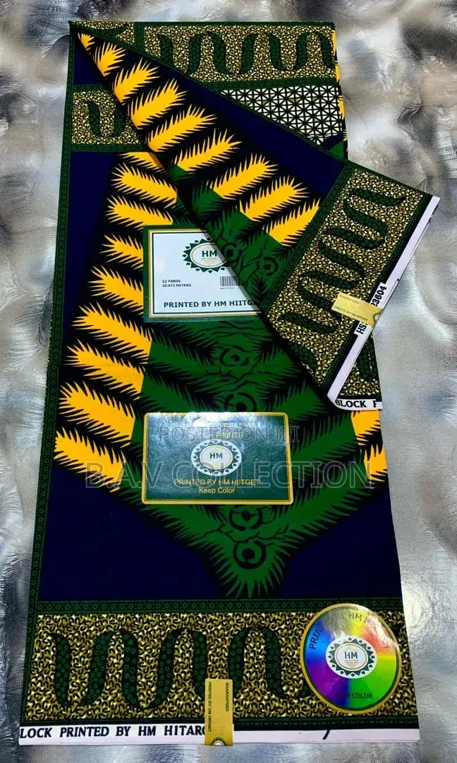 Wax Fabric Ankara Cloth 6 Yards