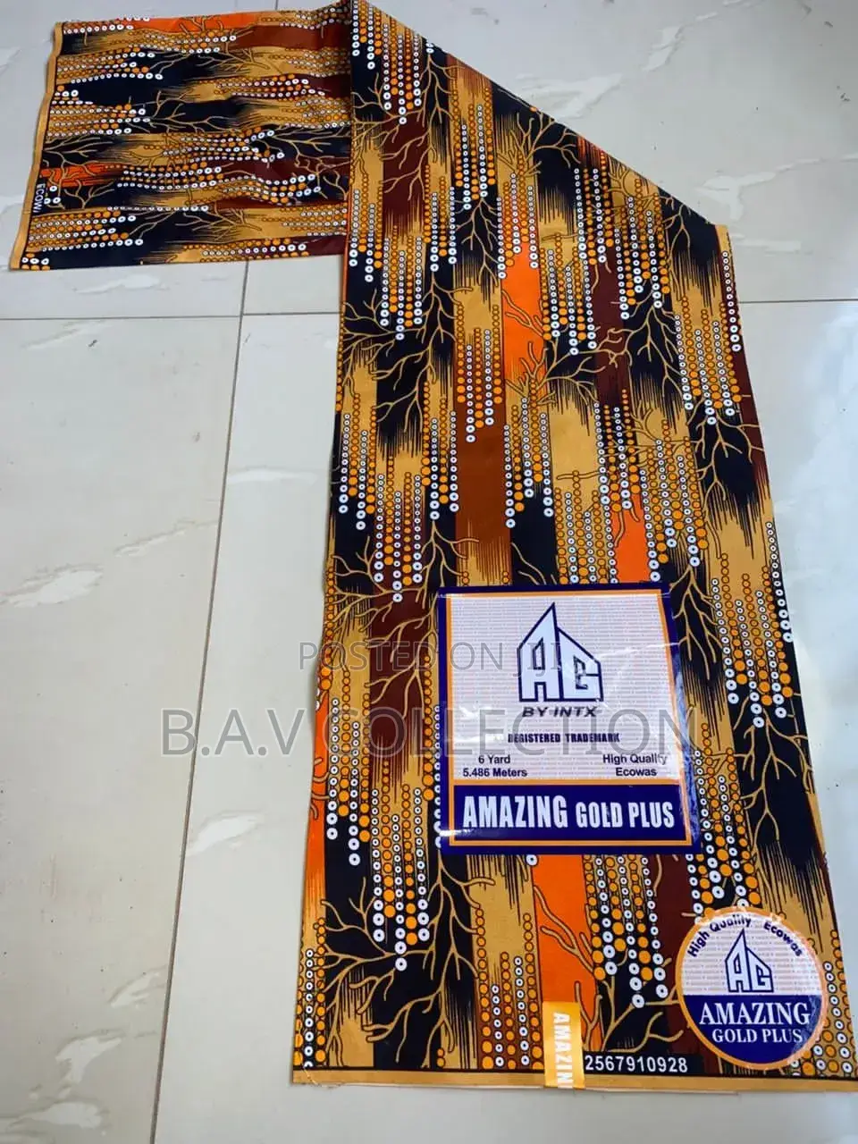 Wax Fabric Ankara Cloth 6 Yards