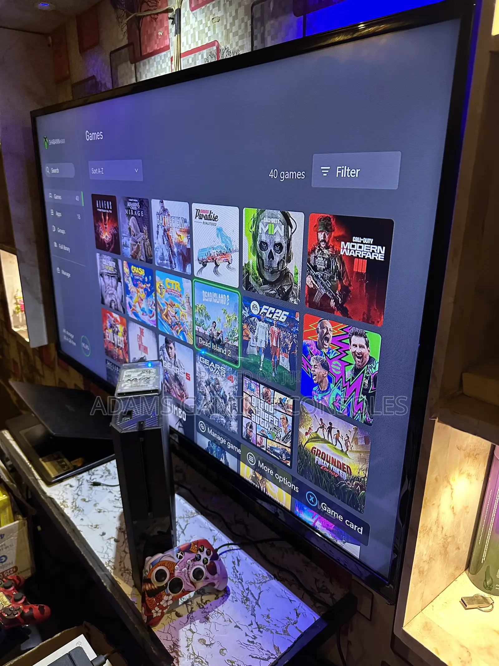 Microsoft Xbox One 2terrabyte 40 Games Loaded