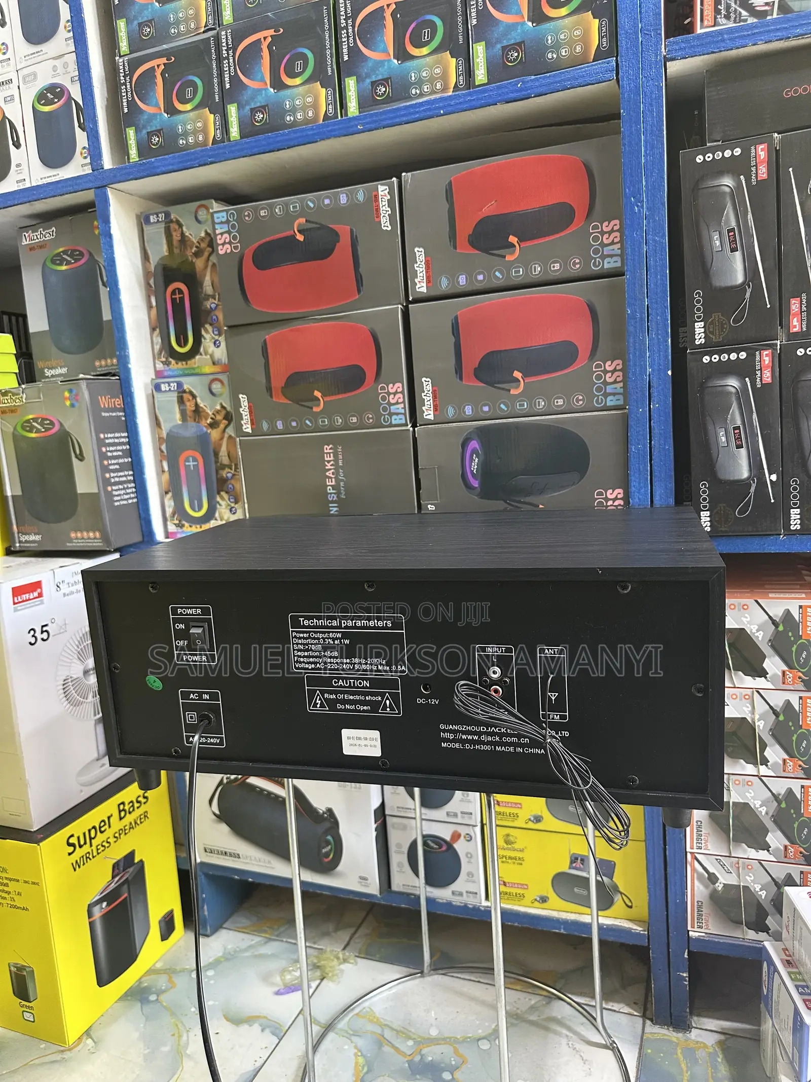 Djack Dj-H3001 Super Power Mini Hi-Fi Bluetooth Speaker System