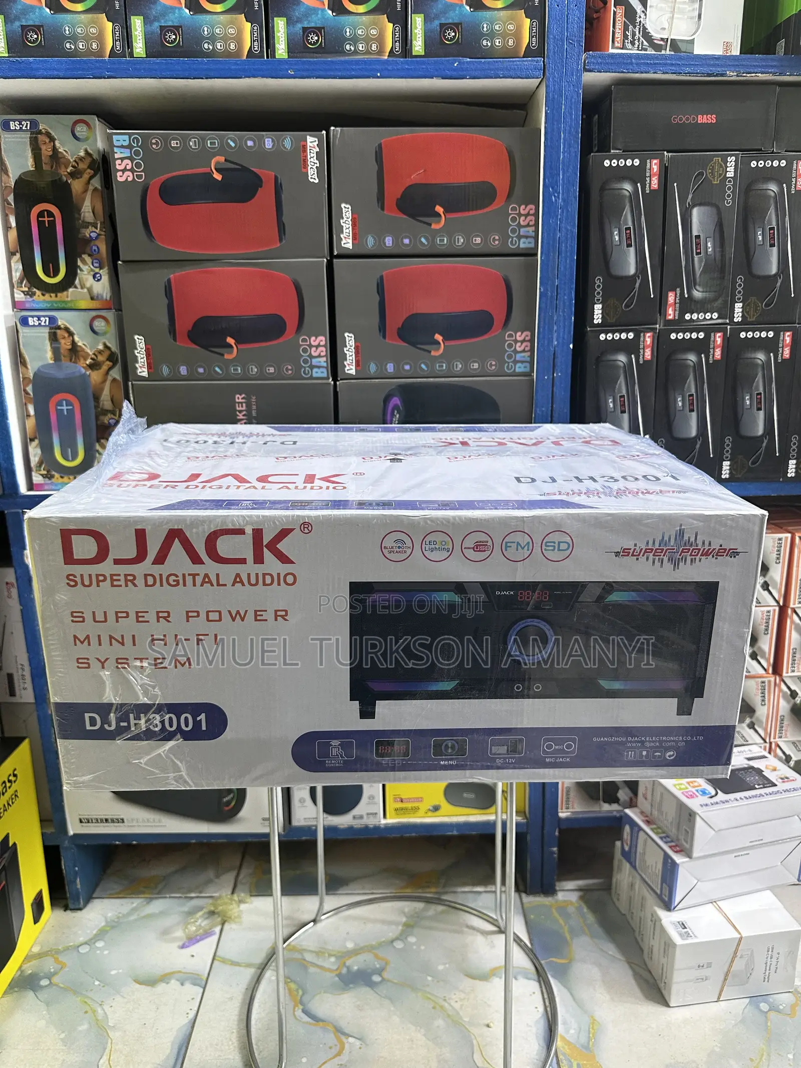Djack Dj-H3001 Super Power Mini Hi-Fi Bluetooth Speaker System