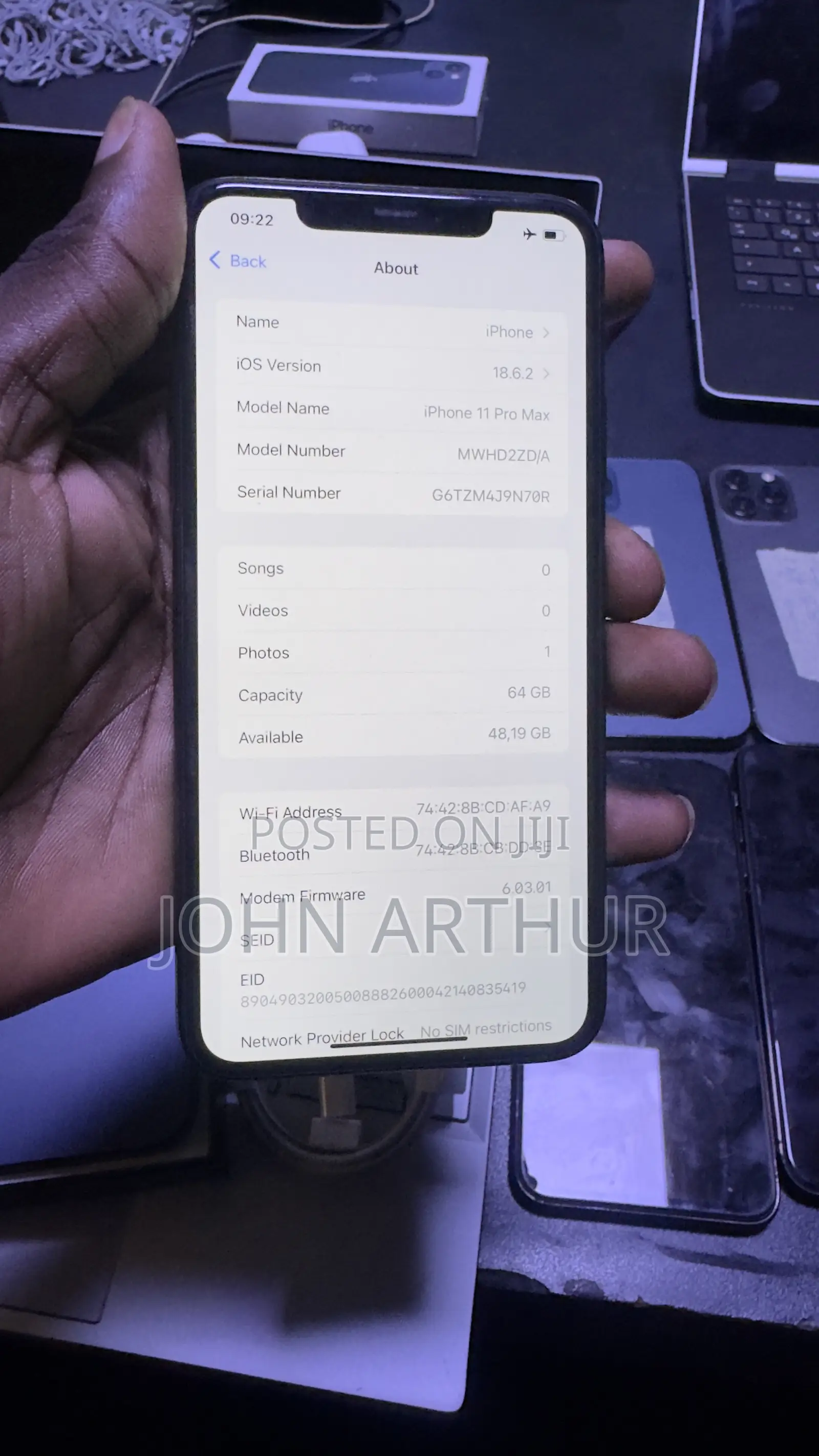Apple iPhone 11 Pro Max 64 GB Black