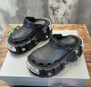 Balenciaga Hardcrocs Platform Sandals