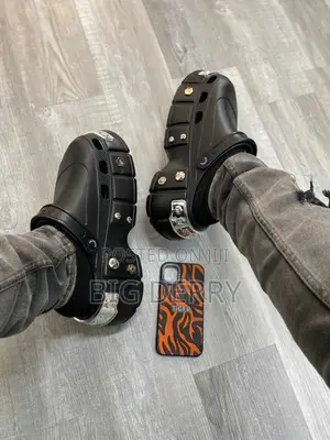 Balenciaga Hardcrocs Platform Sandals