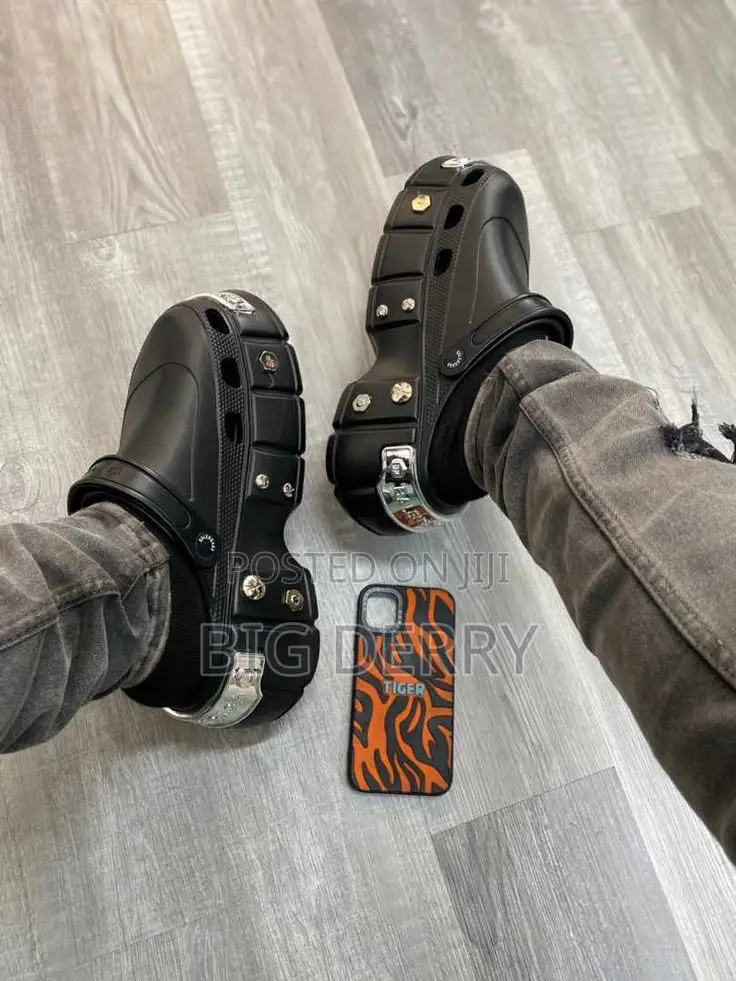 Balenciaga Hardcrocs Platform Sandals